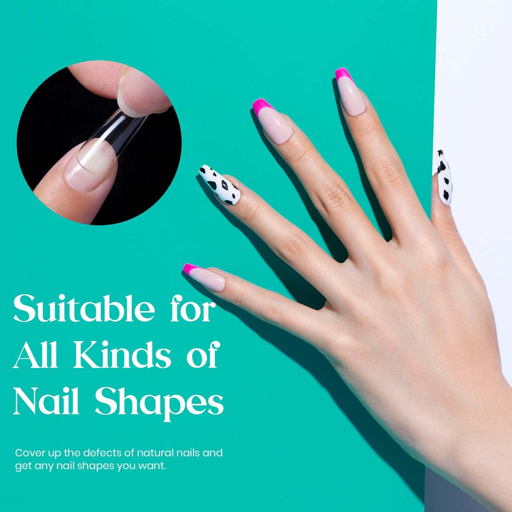 Beetles Gel Nail Tips numbered 1-10 simplifies matching tips