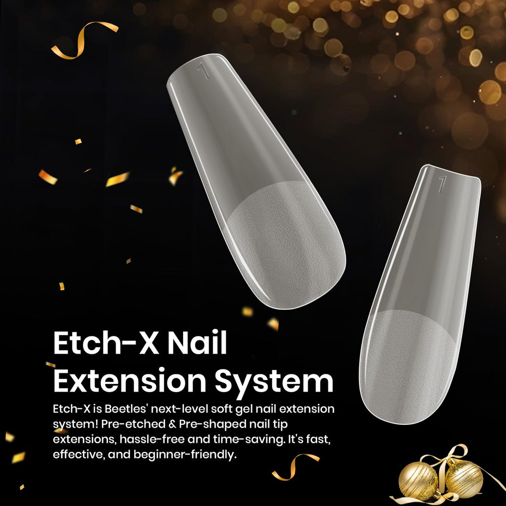 Beetles Gel Nail Tips DIY mani kit—great for beginners and gifting.