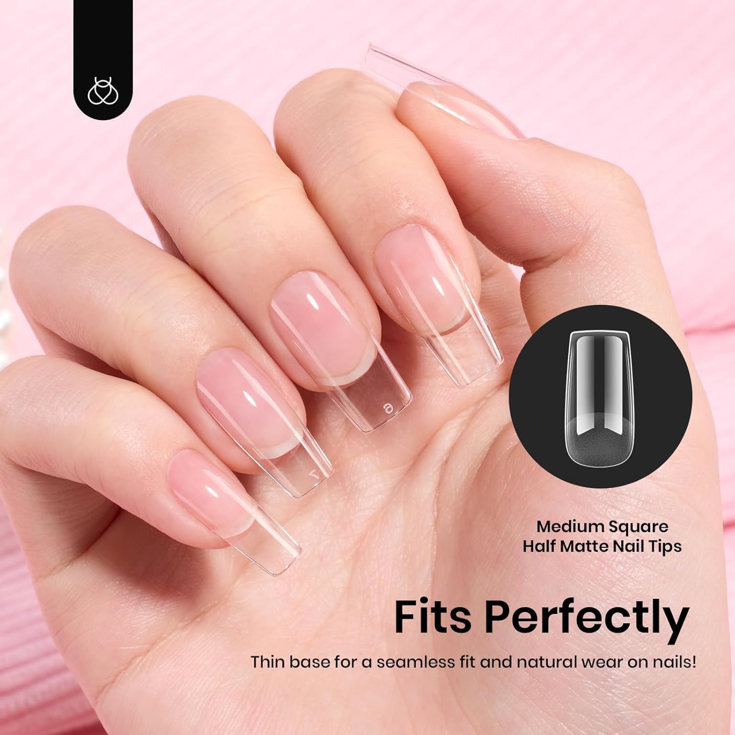 Beetles Gel Nail Tips Etch-X Easy Application No Filing.