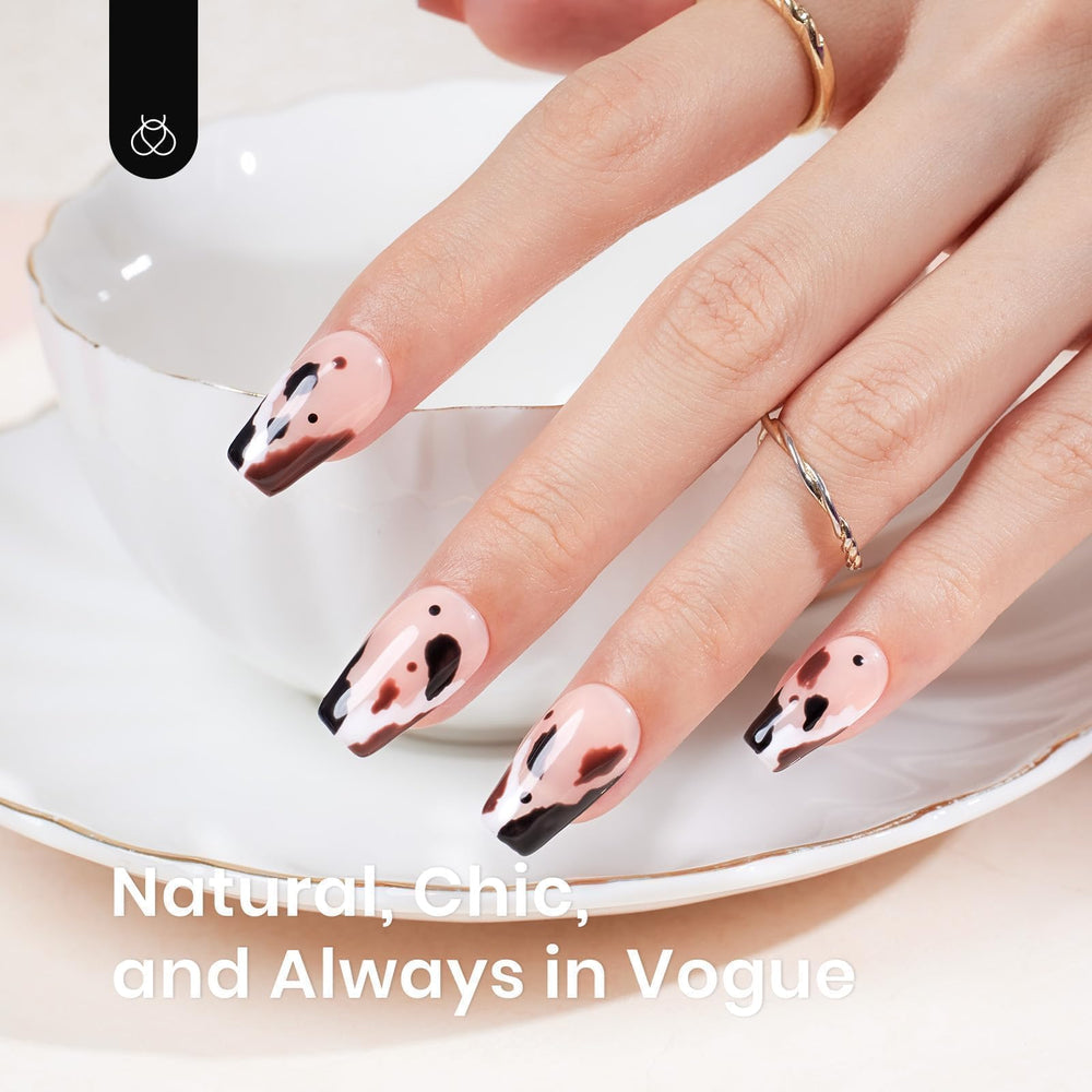 Beetles Gel Nail Tips instruction guide supports easy DIY application.