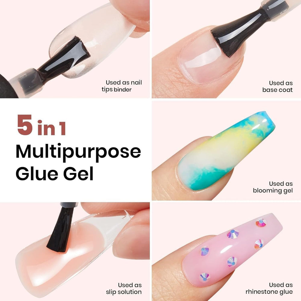 Beetles Gel Polish 2pcs kit brush close-up showing versatility