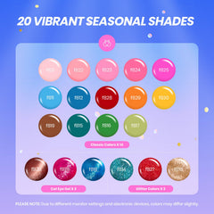 Beetles Gel Polish 75 PCS Deal Box glitter gels for festive nail designs