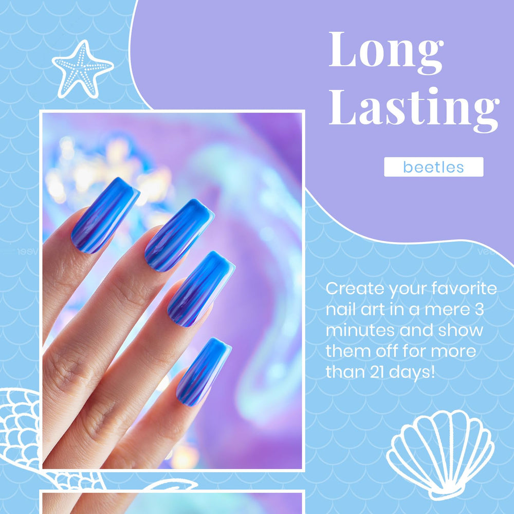 Beetles Gel Polish 909 light-purple-pastel: gentle shade with subtle elegance for any manicure.