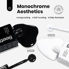 Beetles Gel Polish in-use shot showing easy brush application