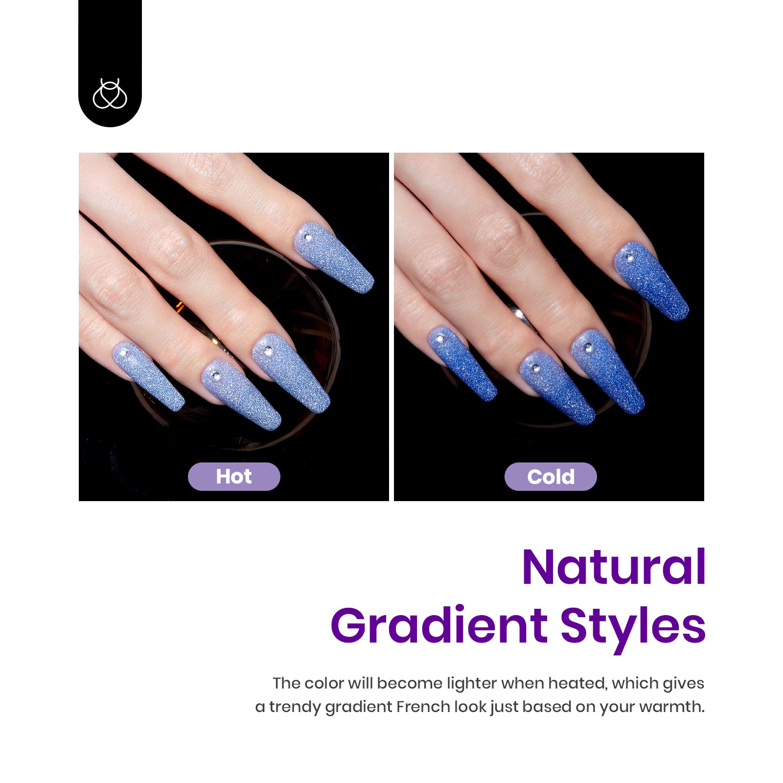 Beetles Gel Polish application swatch showing smooth, easy DIY nails.