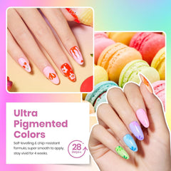Beetles Gel Polish base coat bottle provides a smooth foundation for long-lasting color.