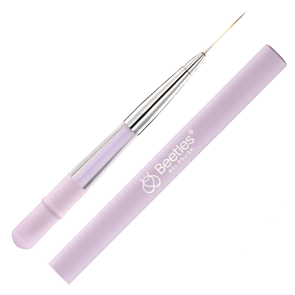 Beetles Gel Polish liner brush 15mm for precise line work and detailing.
