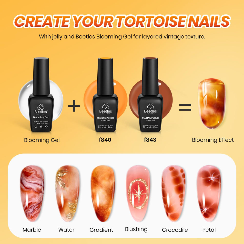 Beetles Gel Polish Chestnut Brown yields cocoa-toned natural nails.