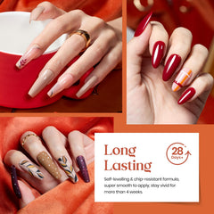 Beetles Gel Polish Cozy Campfire green swatch offers earthy nail balance