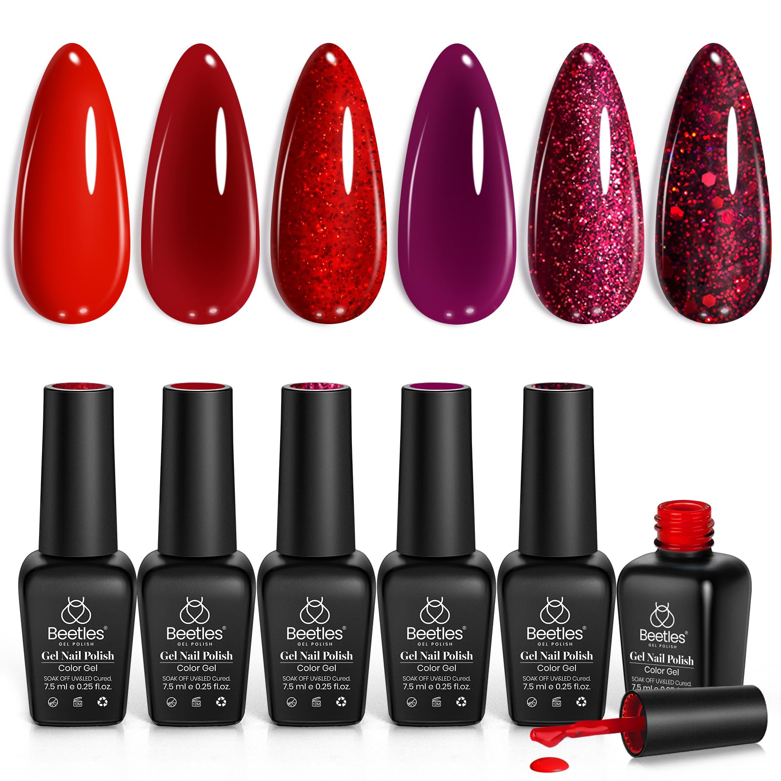Beetles Gel Polish Durable Nails Finish suggests chip-resistant wear for weeks.