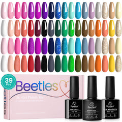 Beetles Gel Polish Fall color palette promotes long-lasting shine and versatile styles.