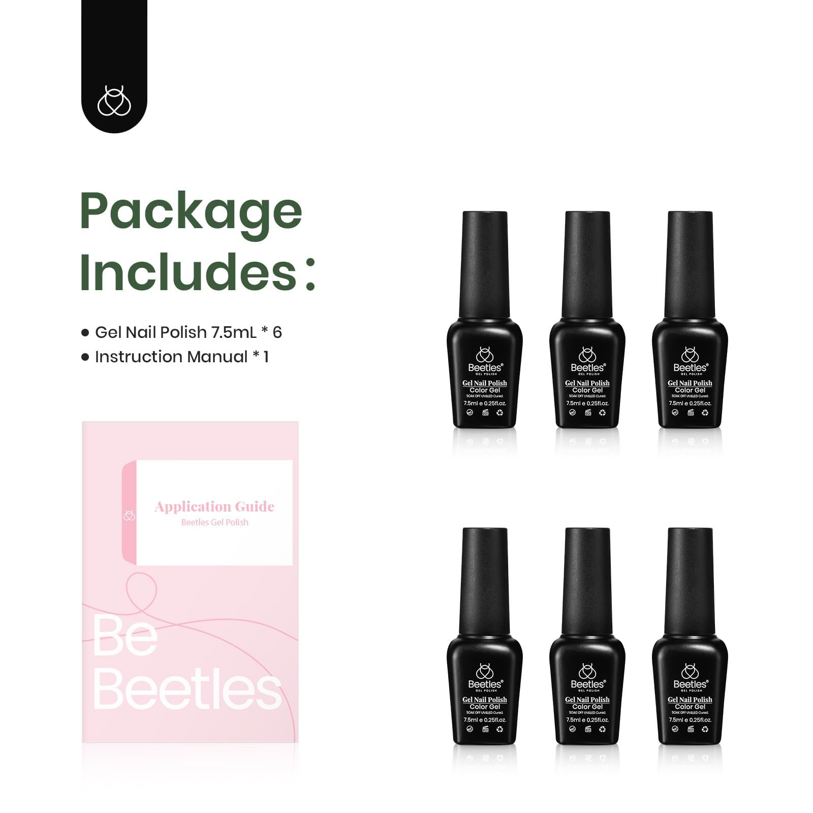 Beetles Gel Polish gift box packaging ready for gifting.