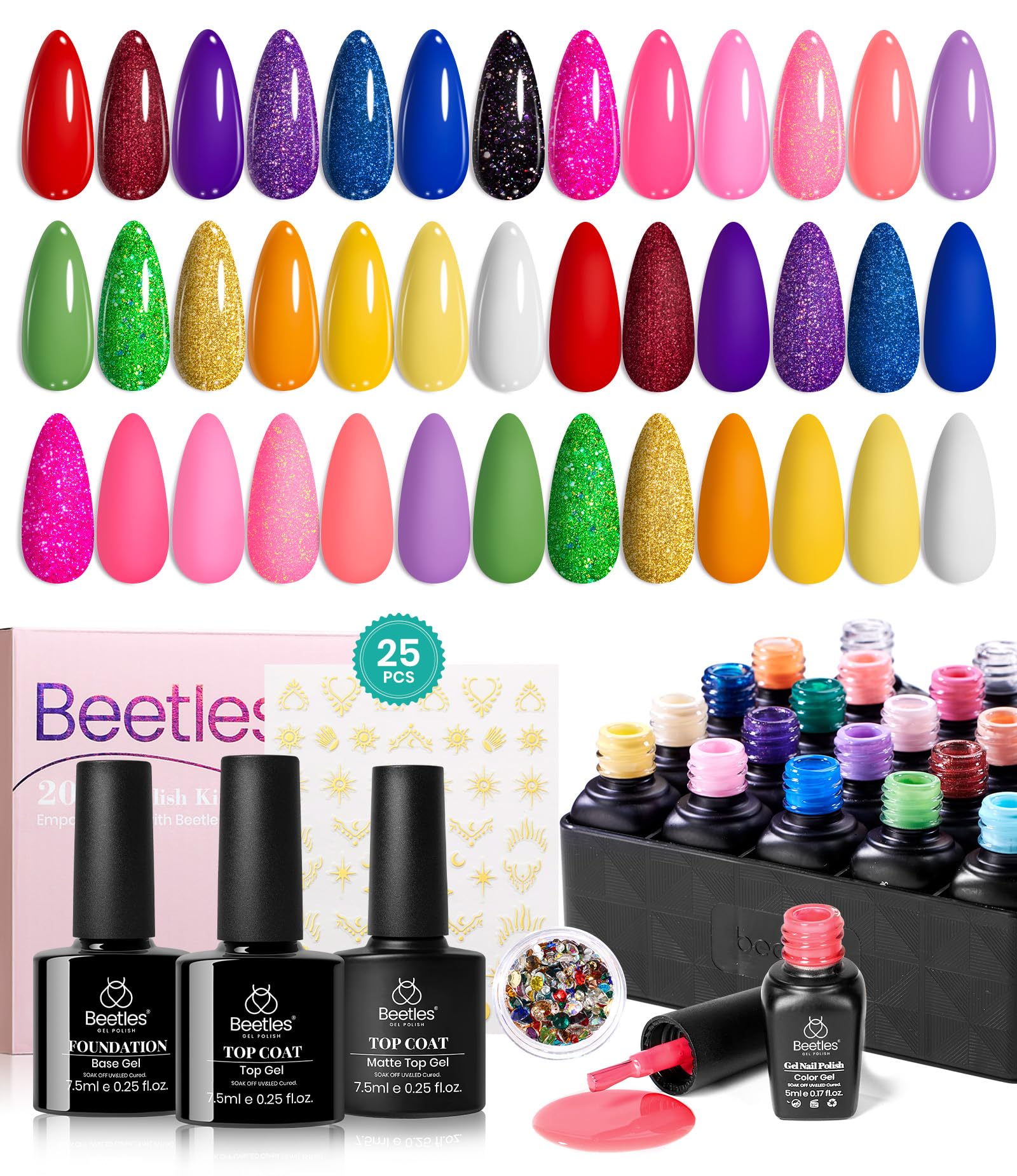 Beetles Gel Polish gift packaging suitable for gifting nail art lovers