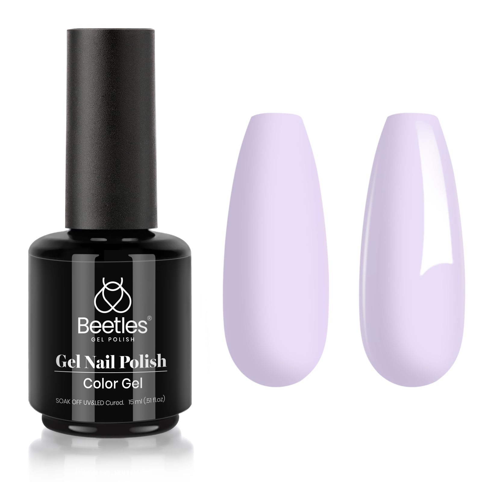 Beetles Gel Polish Lilac Purple gift-ready packaging highlights thoughtful present for nail lovers