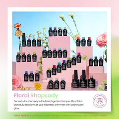 Beetles Gel Polish swatches on nails show smooth, chip-resistant finish.