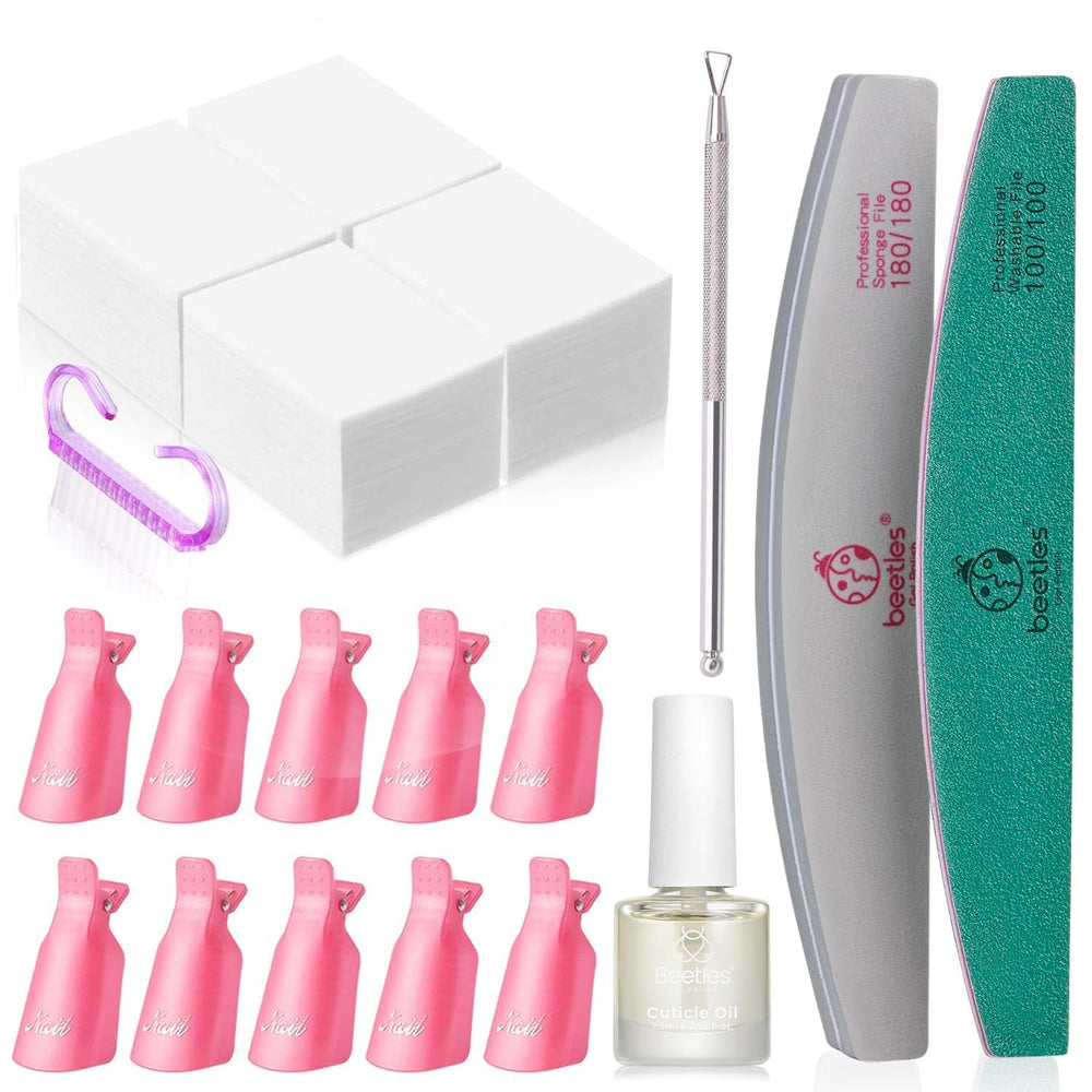 Beetles Gel Polish Remover Kit packaging—gift-ready box