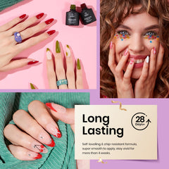 Beetles Gel Polish matte top coat creates a chic velvety finish