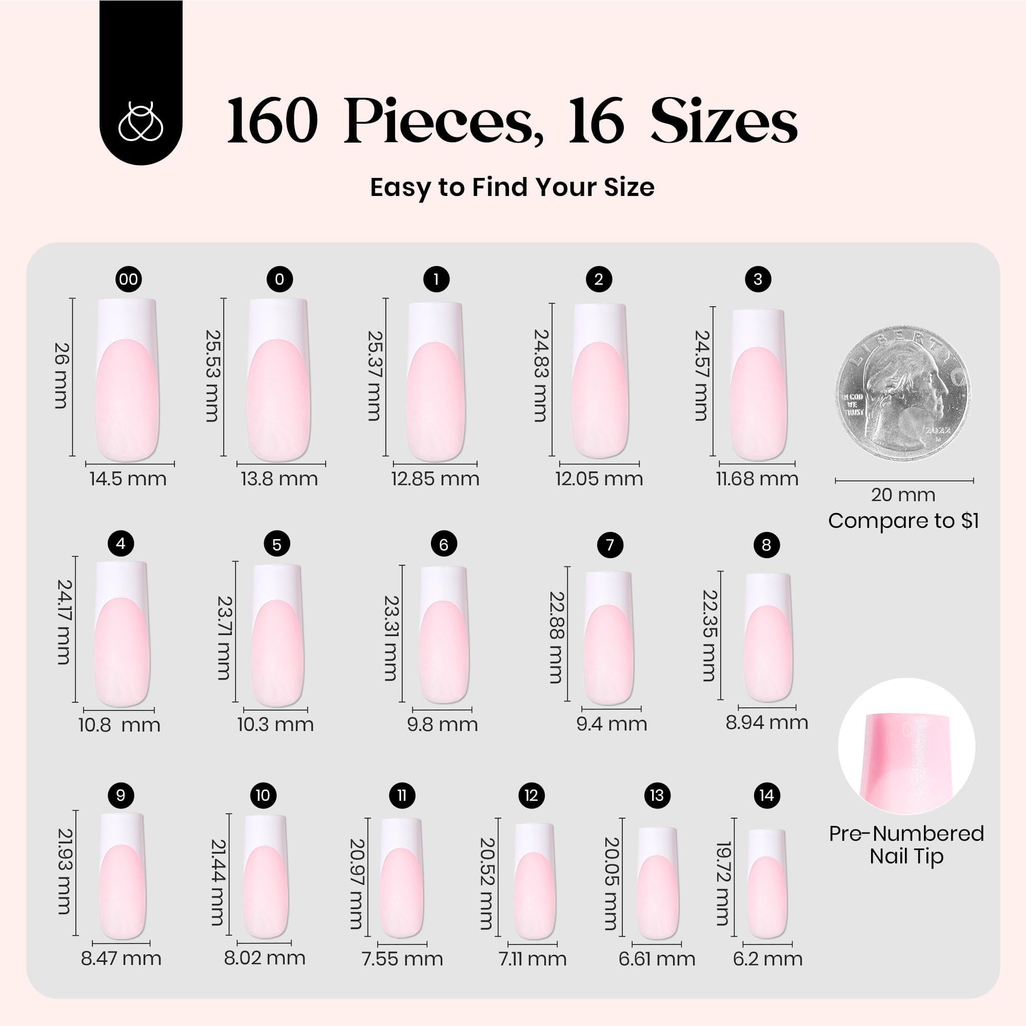 Beetles French tip tips apply with 60-90s cure for quick results