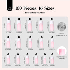 Beetles French tip tips apply with 60-90s cure for quick results