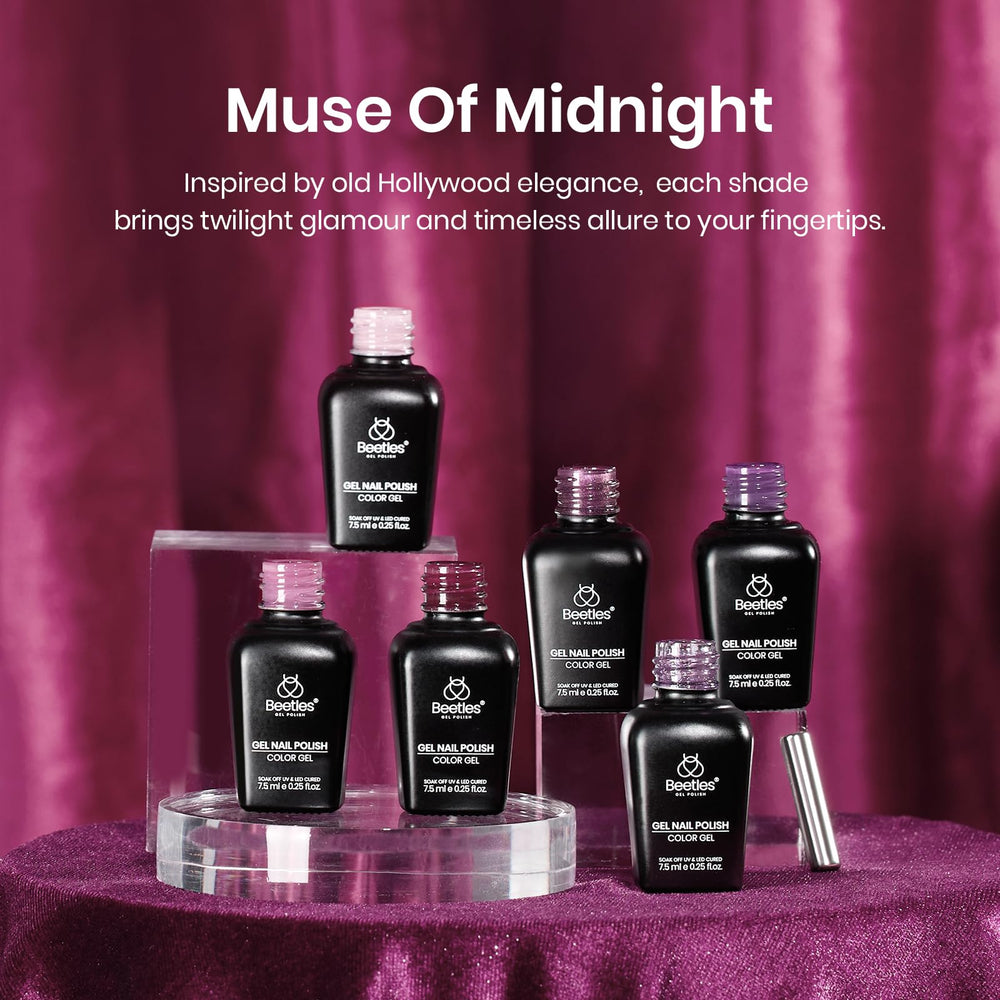 Beetles Gel Polish UV-LED cure close-up illustrates fast drying and durable wear.