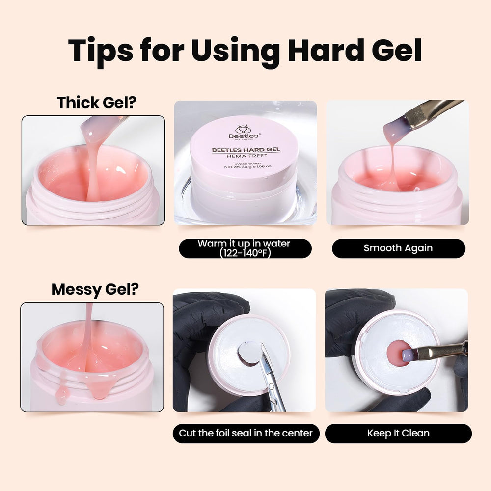 Beetles gel set packaging and portable storage ideal for professionals