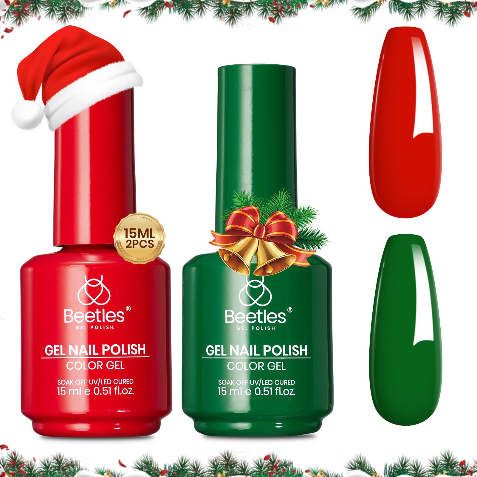 Beetles gift idea for Christmas presenting stylish holiday manicure options