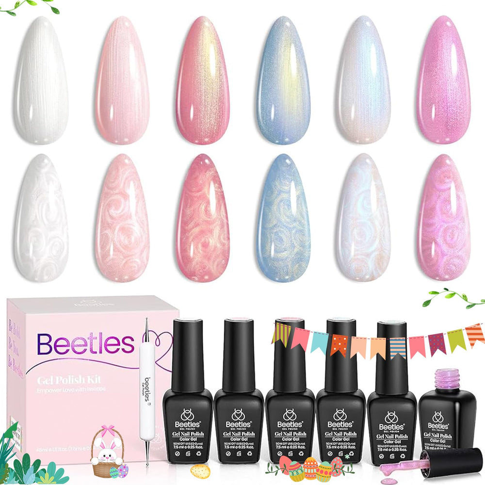 Beetles Gift Pack Pearl Gel Set perfect for nail enthusiasts