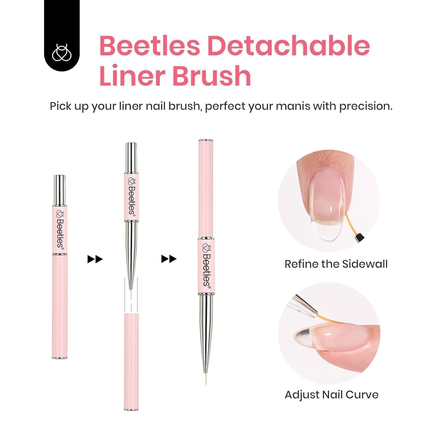 Beetles HEMA-free nail polish adhesion test on swatch