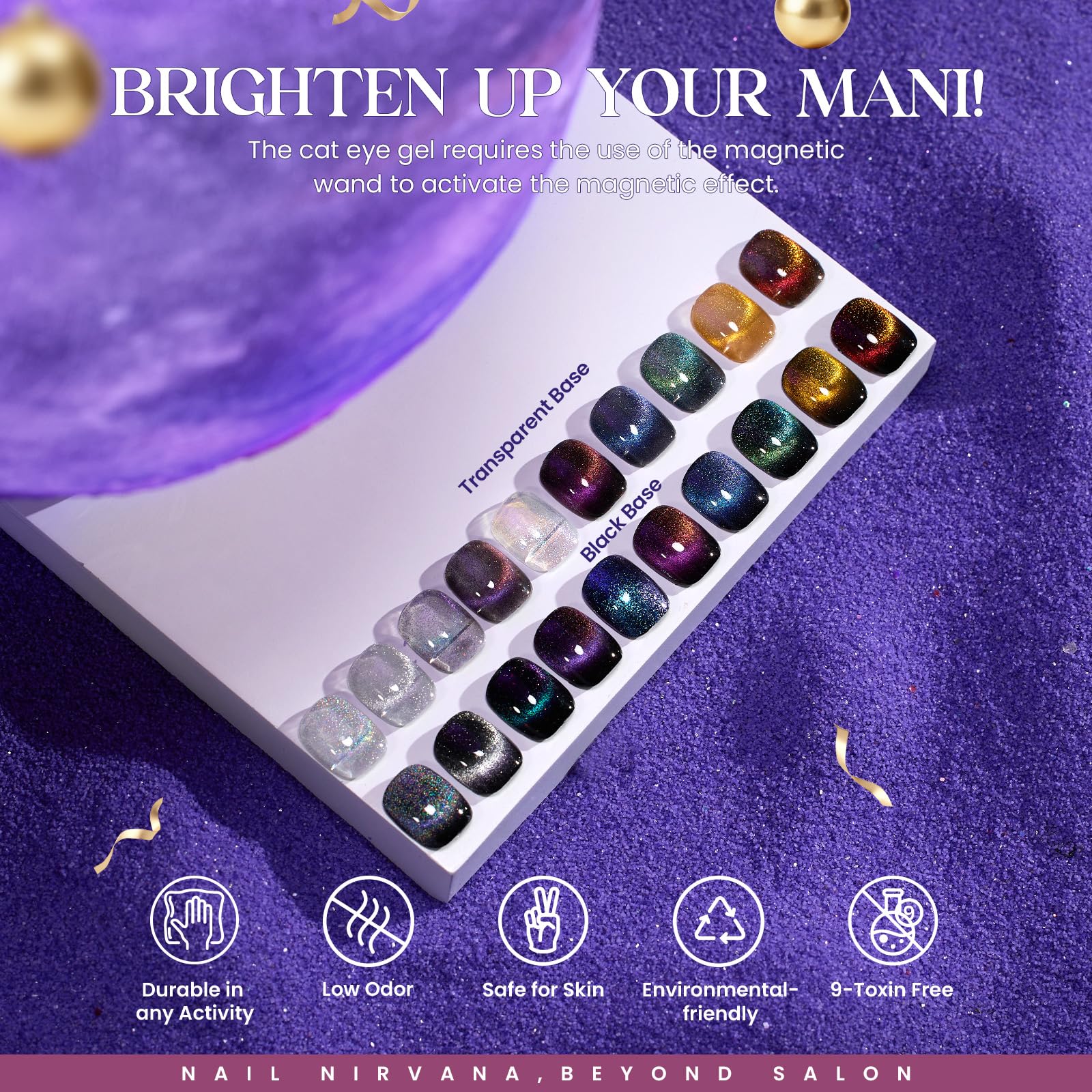 Beetles Halloween nail polish kit ideal for gifting and seasonal looks.