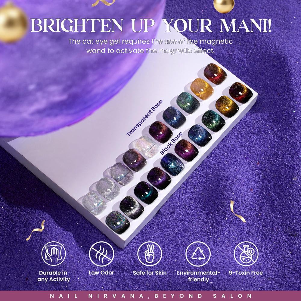Beetles Halloween nail polish kit ideal for gifting and seasonal looks.
