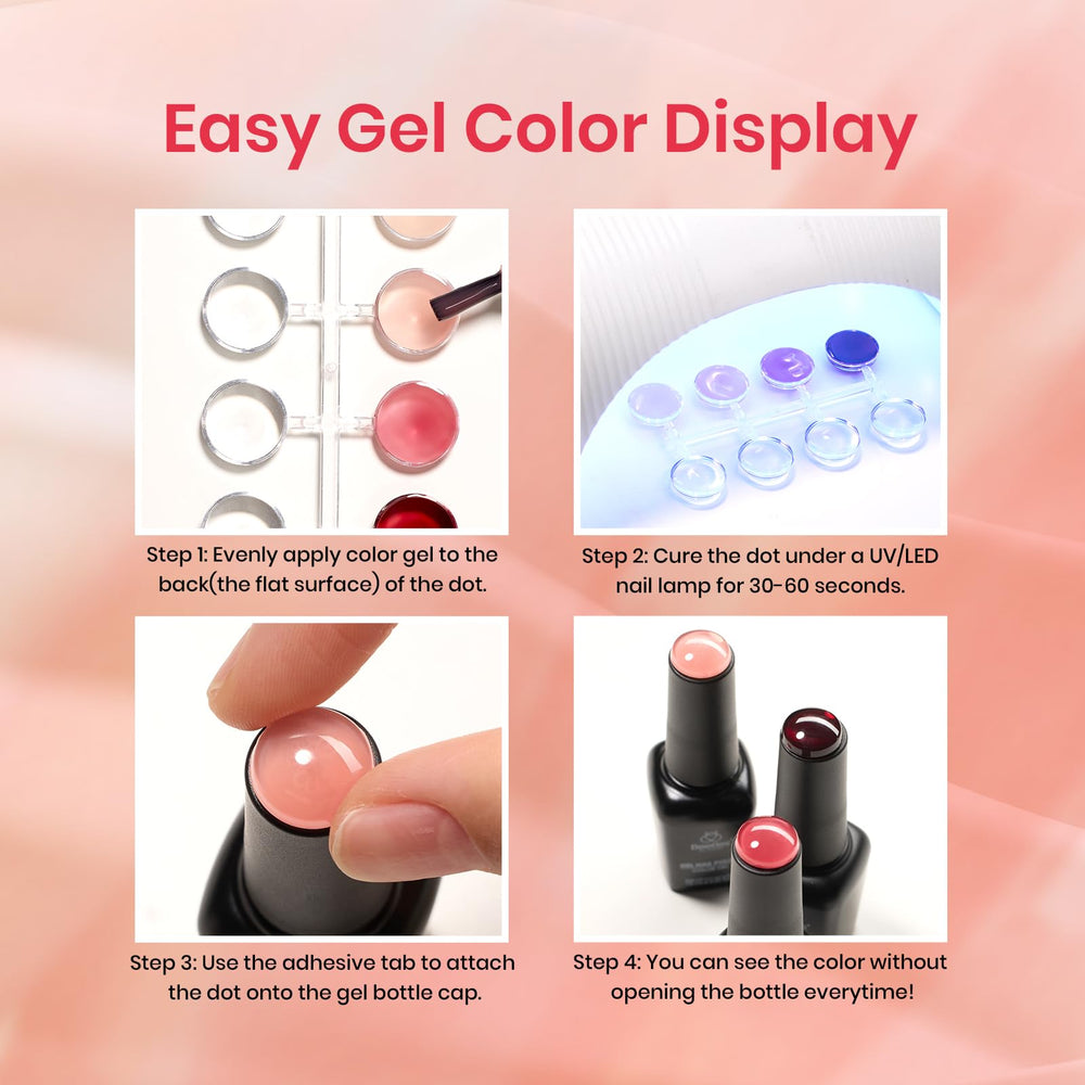 Kit Beetles Jelly Gel para manicura en casa con aplicación sencilla.