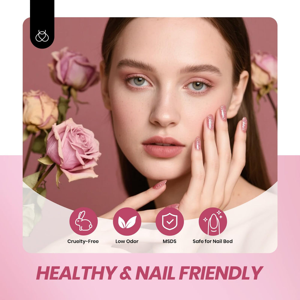 Beetles Jelly Gel Nail Art Swirls enables easy at-home manicure experimentation.