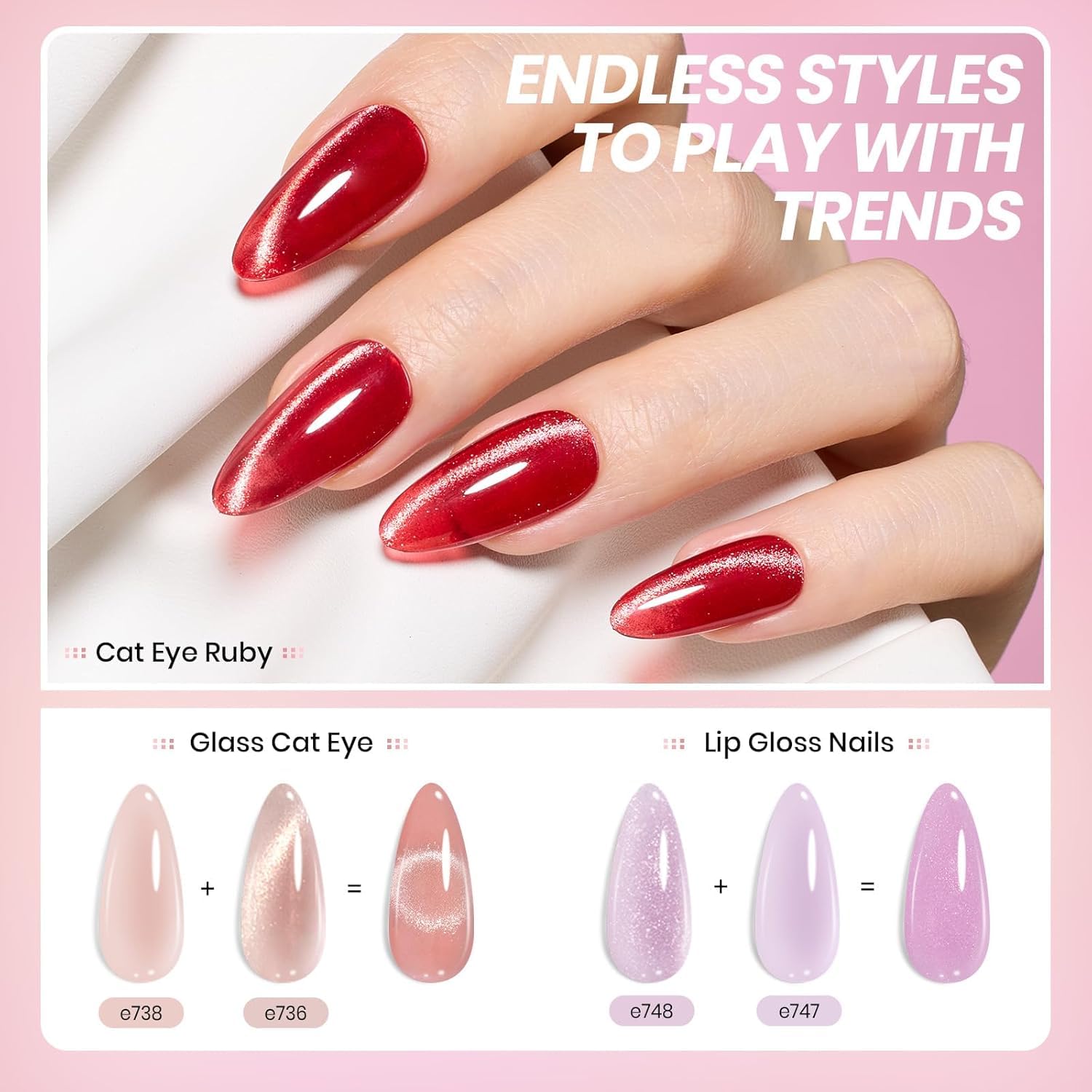 Beetles Jelly Gel Nail Polish Set matte top coat creates chic velvety nails