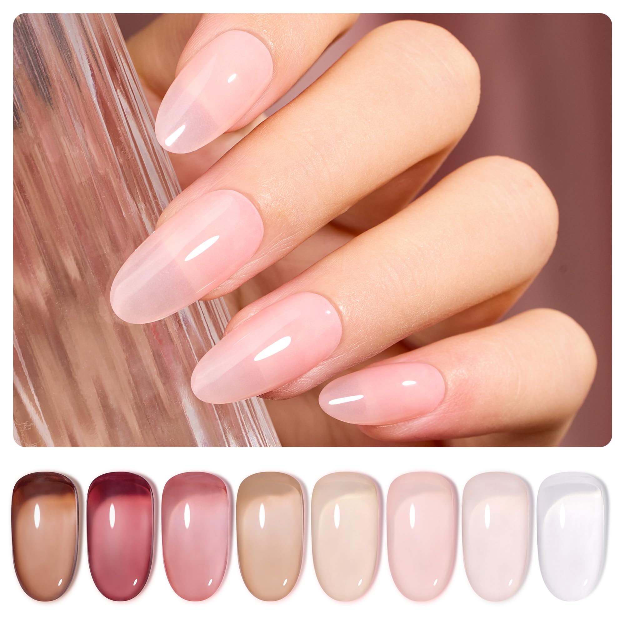 Beetles Jelly Gel Polish Set packaging makes a gift-ready presentation.