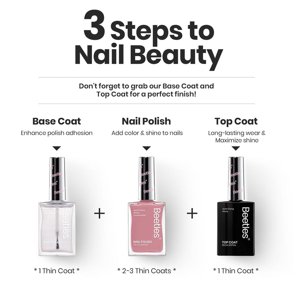 Beetles Jelly Nail Polish Set nail-care-ingredients highlight keratin and vitamins for stronger nails.