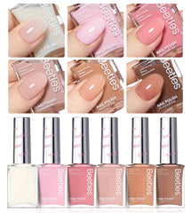 Beetles Jelly Nail Polish Set quick-dry formula reduces smudges for fast at-home manicures.