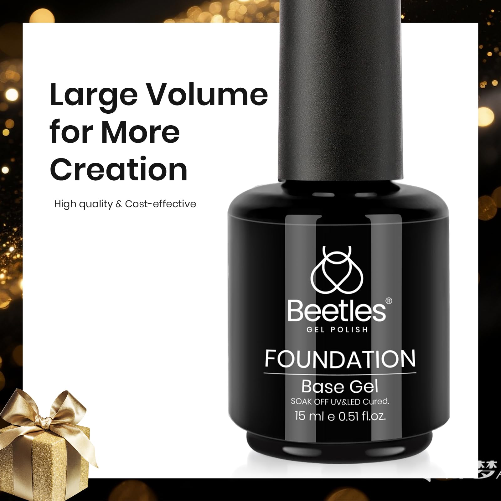 Beetles lightweight formula shapes nails without monomer odor for comfort