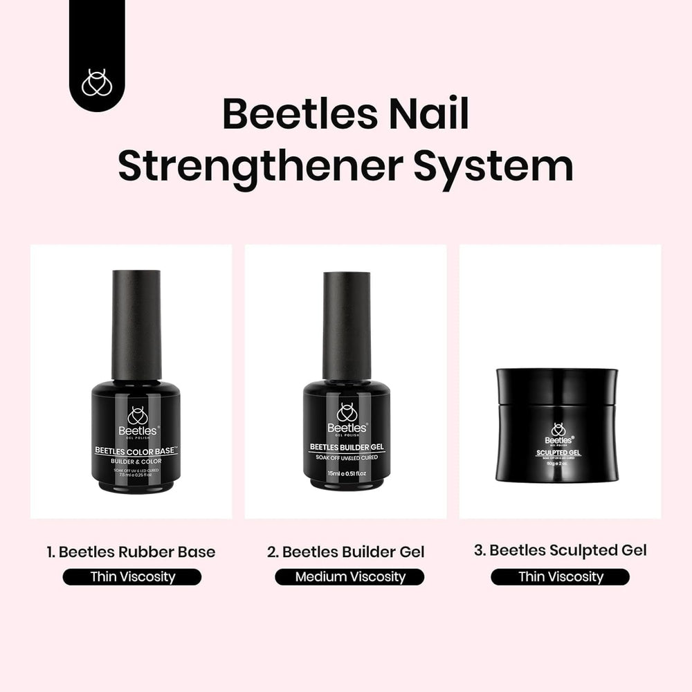 Beetles low-odor cruelty-free gel for gentler natural nails.