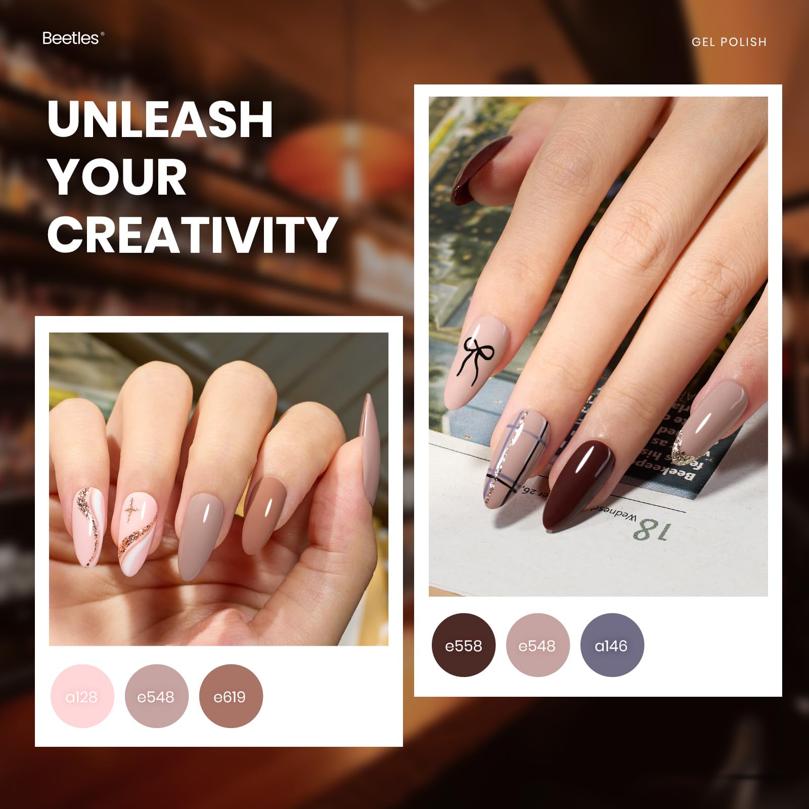 Beetles Manhattan Collection Glossy Top Coat bottle for brilliant, chip-resistant shine.