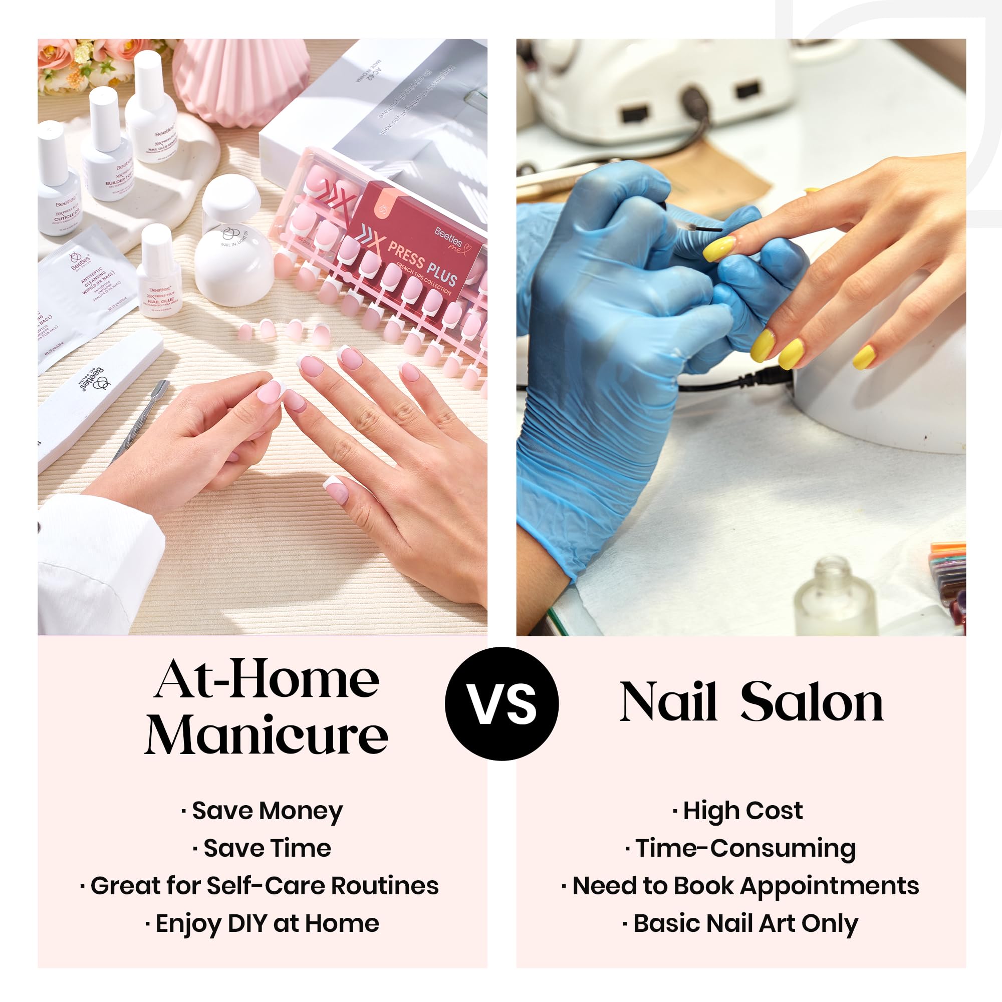 Beetles portable mini nail lamp speeds up drying for home manicures
