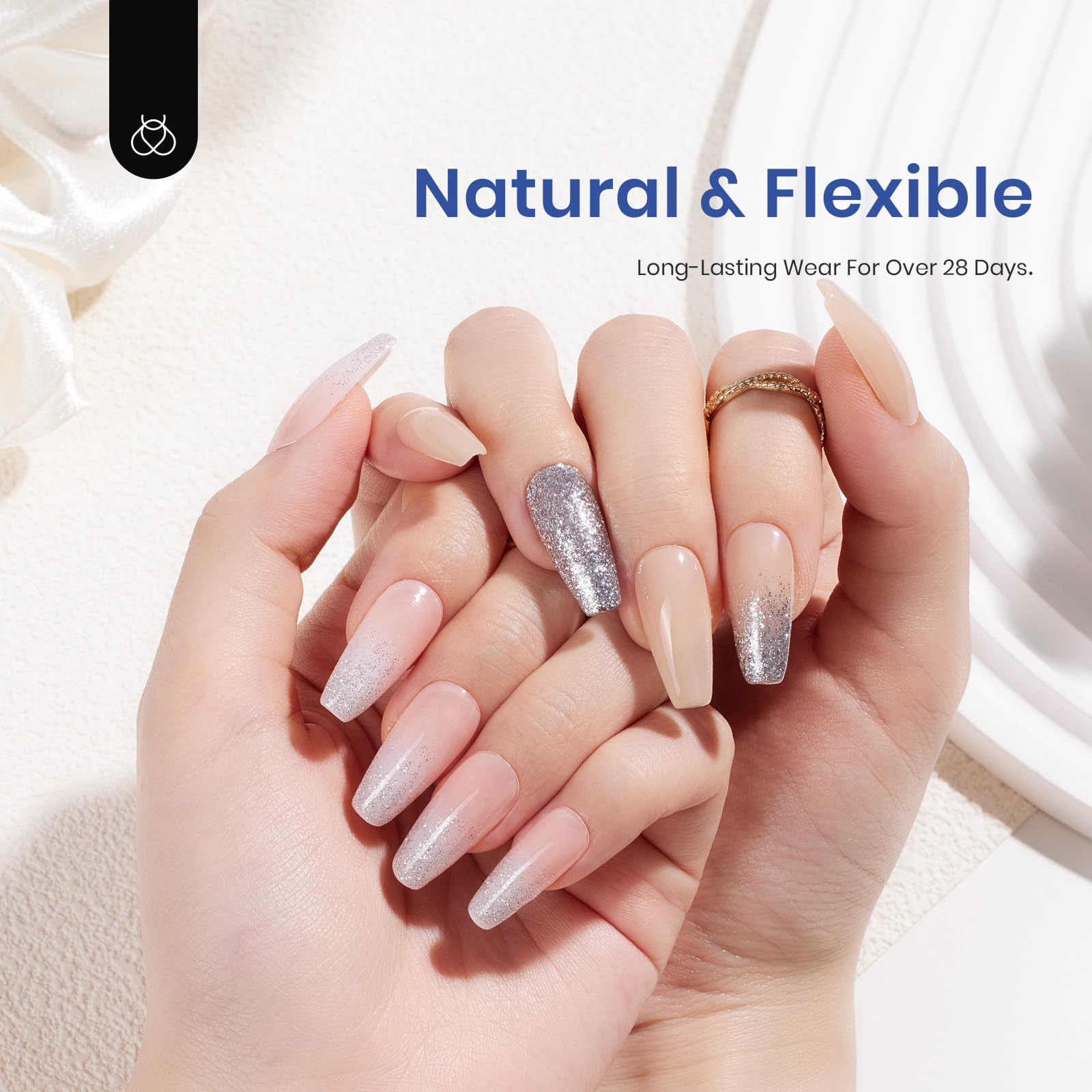 Beetles nail extensions three-minutes application for quick at-home nails