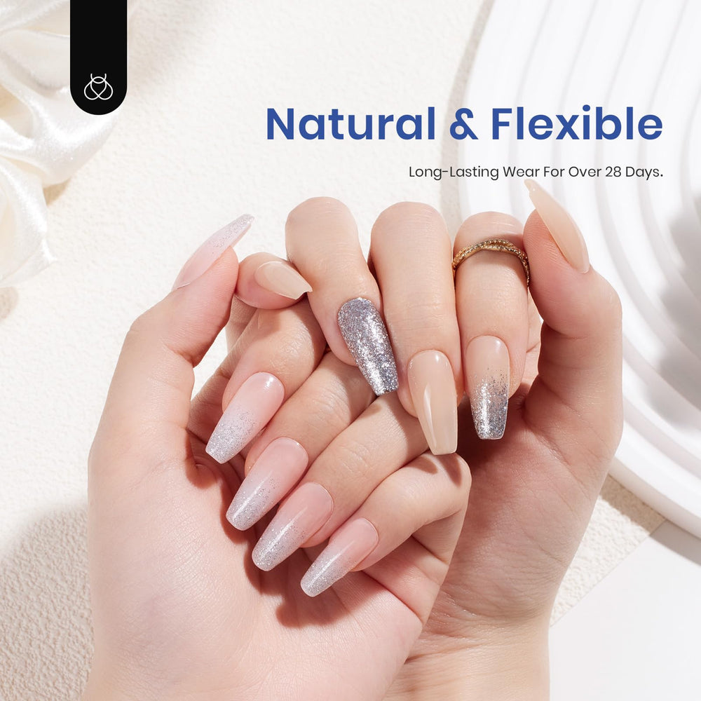 Beetles nail extensions three-minutes application for quick at-home nails
