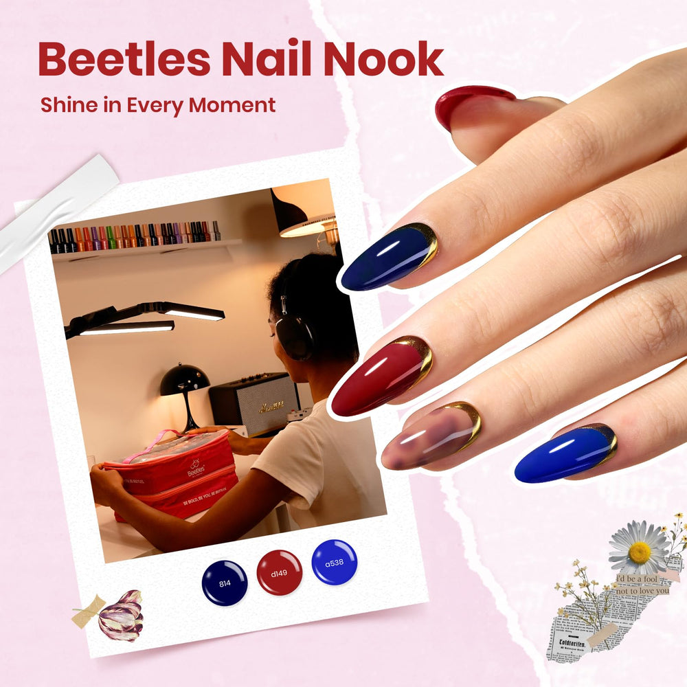 Beetles Nail Nook cat-eye polishes with reflective depth
