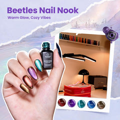 Beetles Nail Nook glitter colors for sparkling nail designs