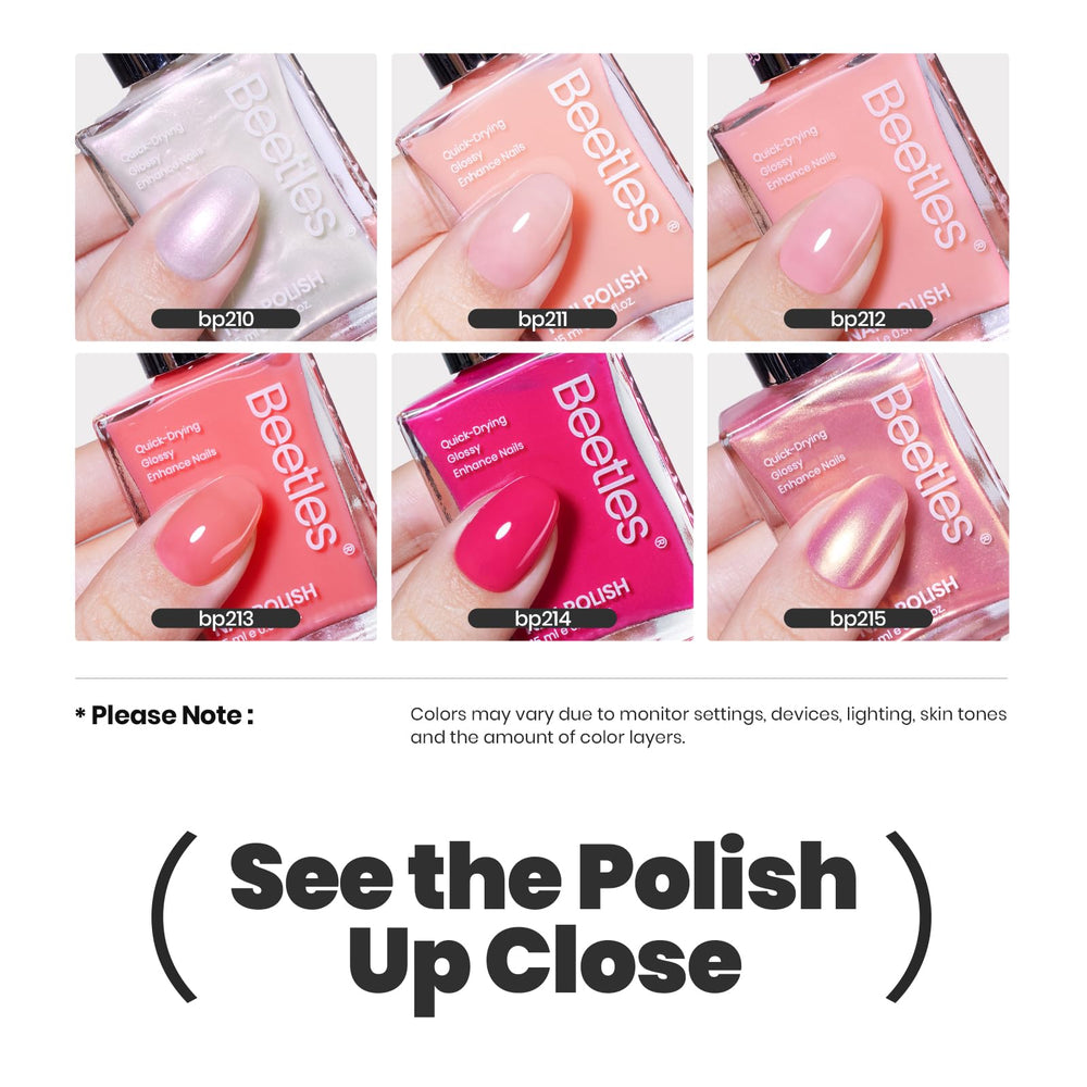 Beetles Nail Polish Heartbeat nail care ingredients help protect nails.