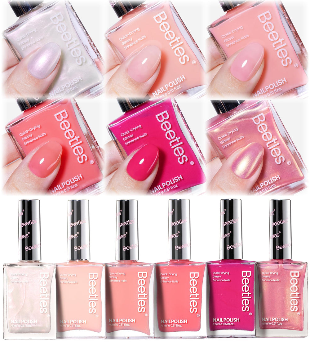 Beetles Nail Polish Heartbeat packaging, gift-ready presentation.