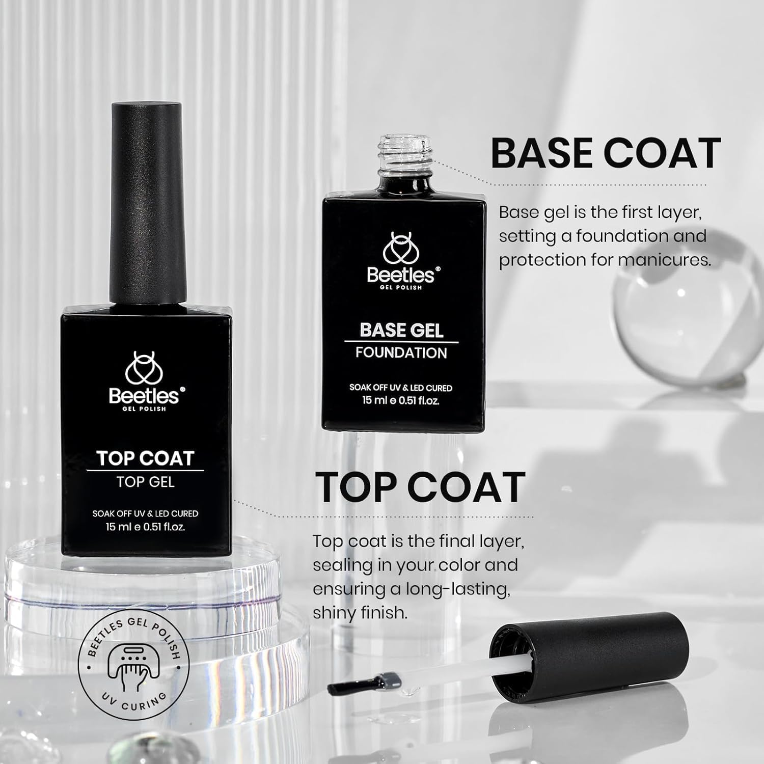 Beetles nail prep routine step 2 with primer use