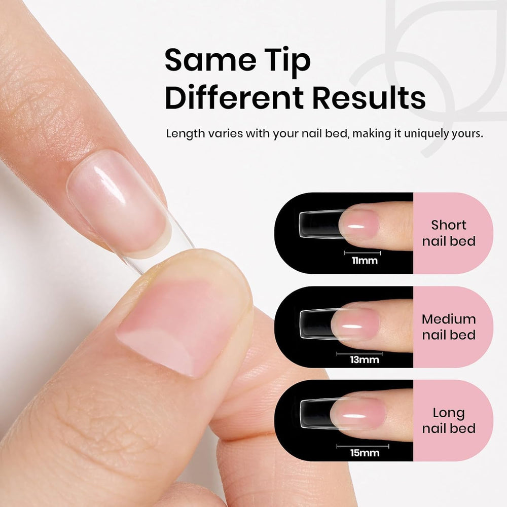 Beetles Breathable Low-Odor Tips promote comfortable at-home nail wear.