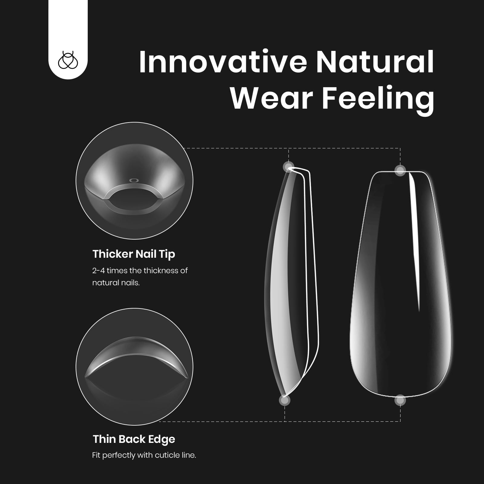 Beetles nail tips clipper and file set for clean shaping