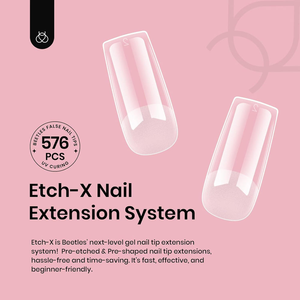 Beetles DIY Nail Extensions Gift Set for home salon quality and versatility.